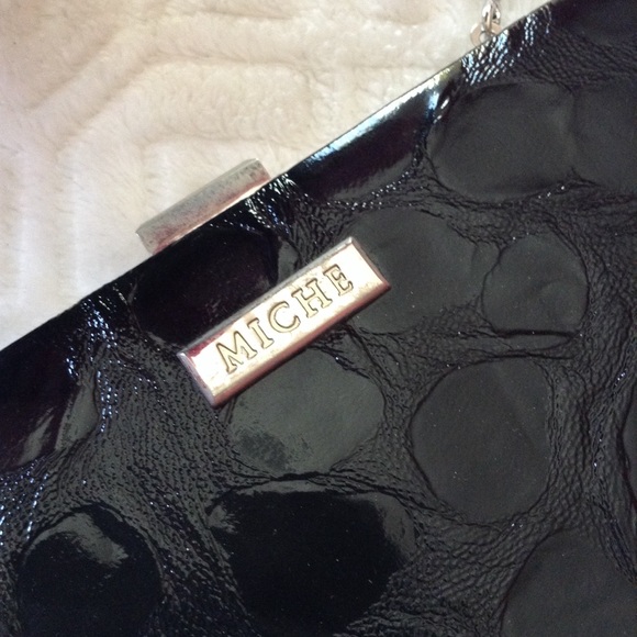 Miche Bags Miche Black Hard Case Purse Nwot Poshmark